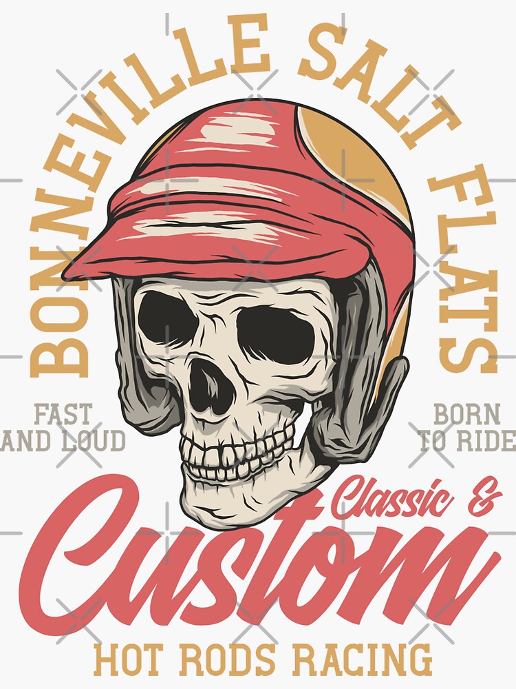 Bonneville Salt Flats-Classic & Custom Hot Rod Racing by Gypsykiss