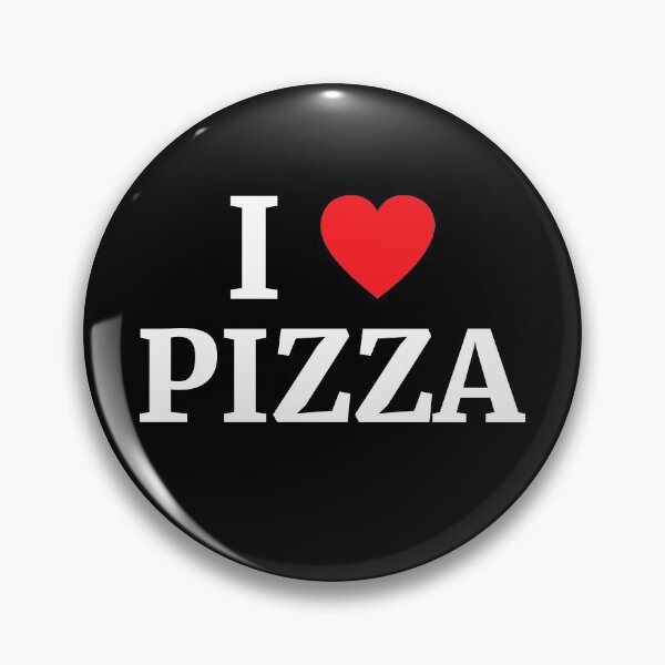 Item preview, I Love Pizza Heart  designed and sold by Vanover Designs.