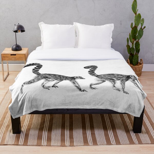 Item preview, Pair of walking ring-tailed lemur monkeys designed and sold by LorenDowding.