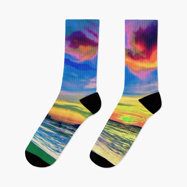 Item preview, Quite psychedelic seascape designed and sold by Olympia Ellinas.