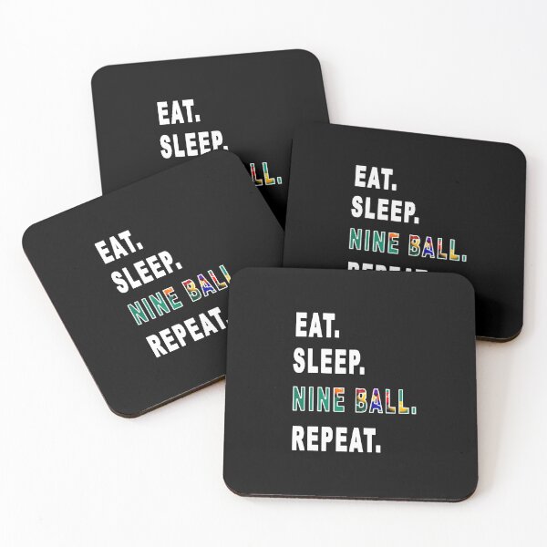 Item preview, Eat. Sleep. Nine Ball. Repeat.  designed and sold by iamhewho.