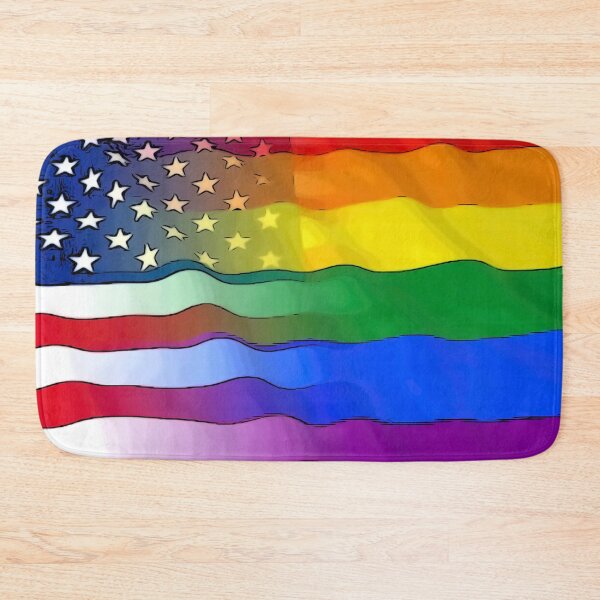 Item preview, Pride Rainbow American Flag designed and sold by The Fit.