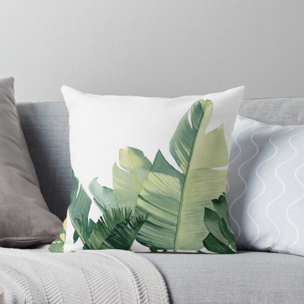 Aperçu de l'œuvre Feuilles tropicales aquarelles créée et vendue par InnaPatiutko.