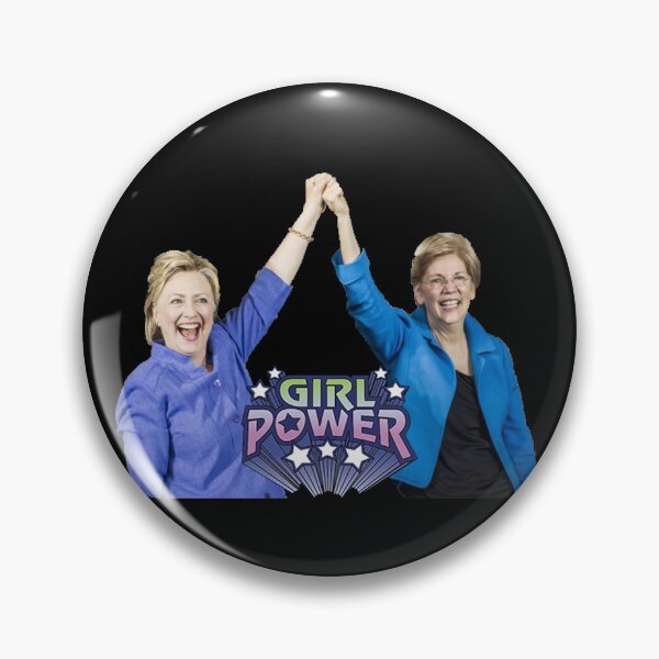 Item preview, HRC and Liz "Girl Power" designed and sold by itsmebecca.