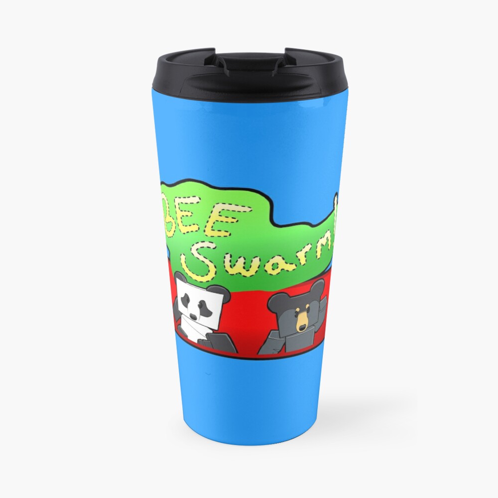 Bee Swarm Simulator Bears Travel Mug By Pickledjo Redbubble - roblox bee swarm simulator all plastic eggs