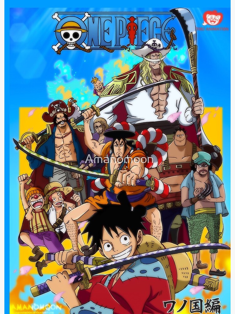 One Piece Cover Volume 96 Anime Style Art Board Print By Amanomoon Redbubble