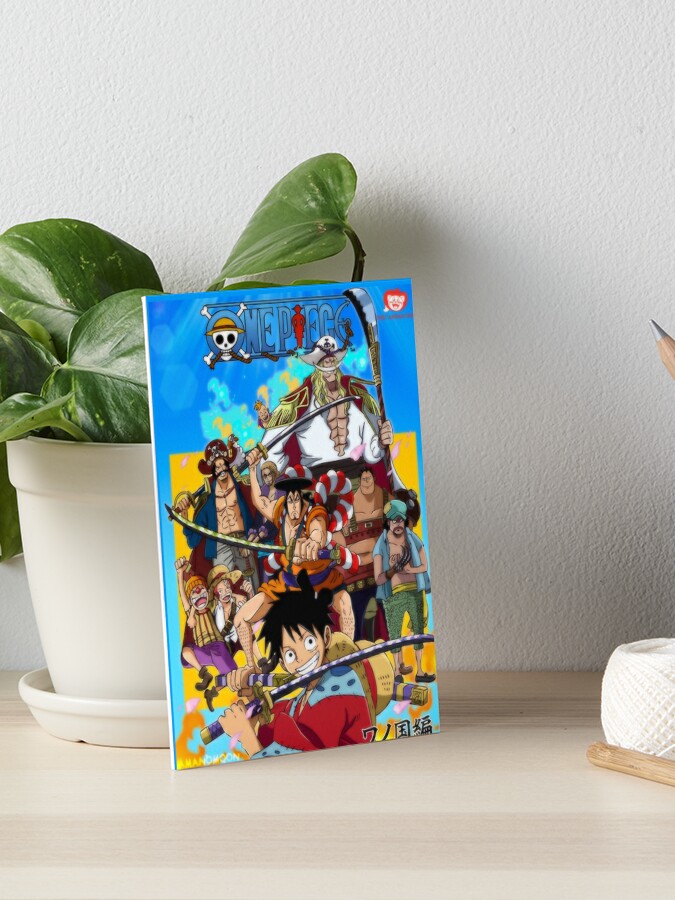 One Piece Cover Volume 96 Anime Style Art Board Print By Amanomoon Redbubble