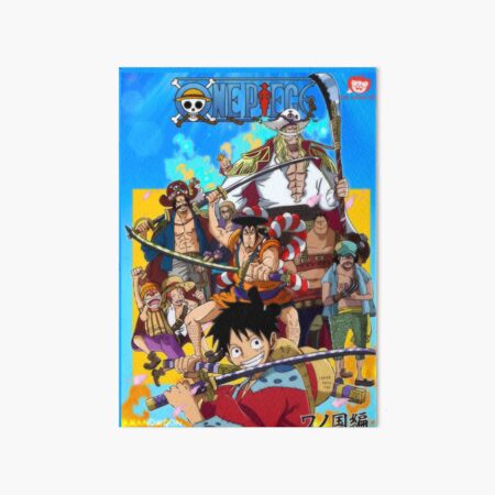 One Piece Chapter 959 Samurai Armor Luffy Art Board Print By Amanomoon Redbubble