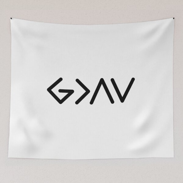 Item preview, Christian quote God is greater than your highs and lows designed and sold by pureheartvision.