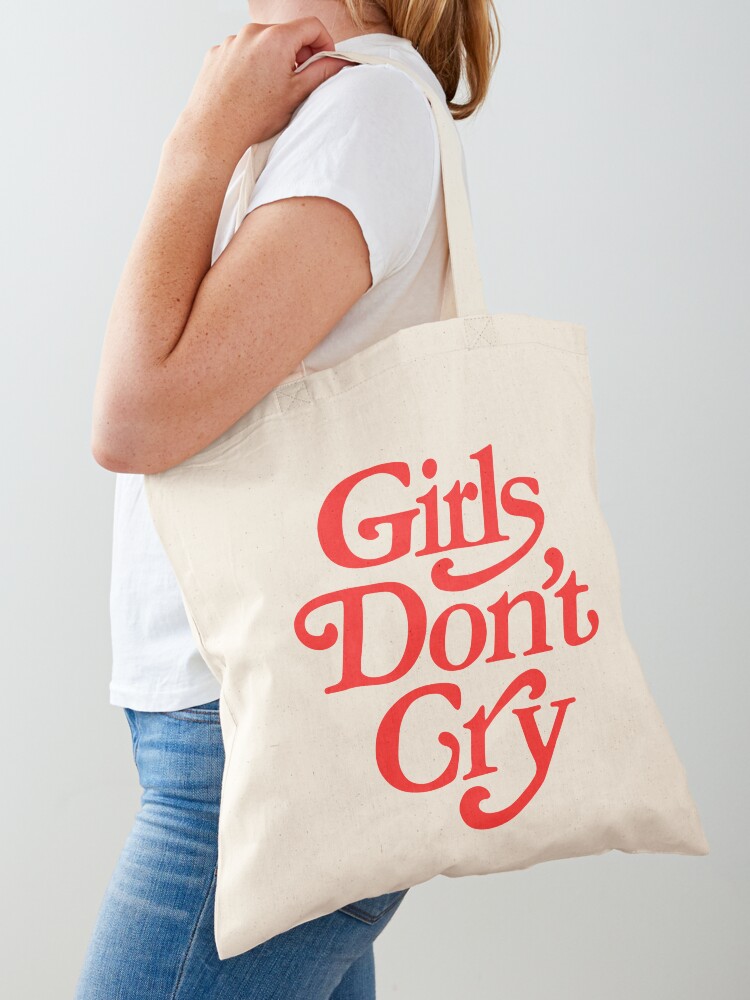 girls don't cryトートバッグ - oficialdanielmarques.com.br