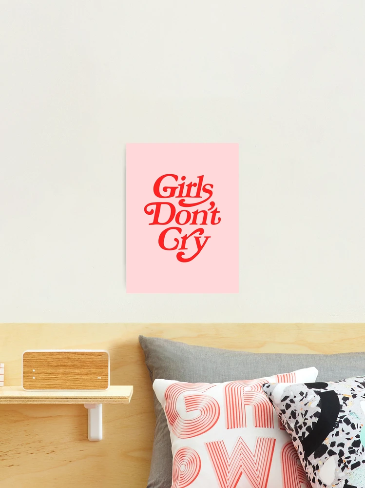 Girl's don't cry クッション | chidori.co