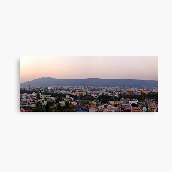 Sunset in Vizag Canvas Print