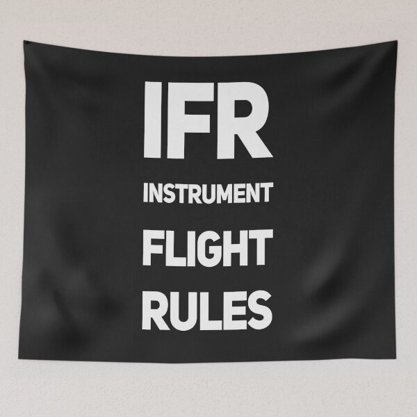 Item preview, IFR Instrument Fight Rules designed and sold by HazardusAttitud.