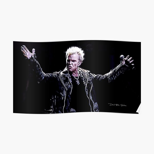 Billy Idol Posters Redbubble