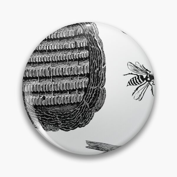 Item preview, Hornets Nest Science Illustration designed and sold by encyclo-art.