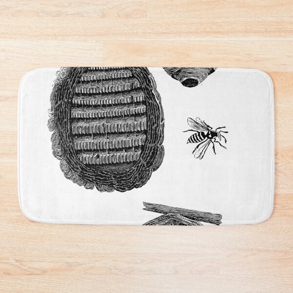 Item preview, Hornets Nest Science Illustration designed and sold by encyclo-art.