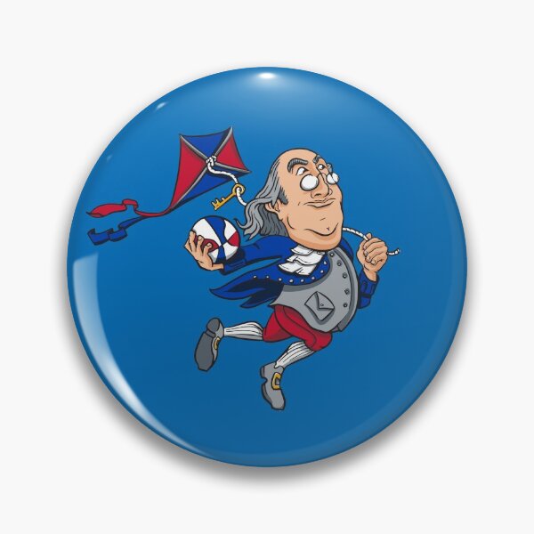 Item preview, Ben Franklin Philadelphia 76ers Drunking T-Shirt designed and sold by Stayfrostybro.