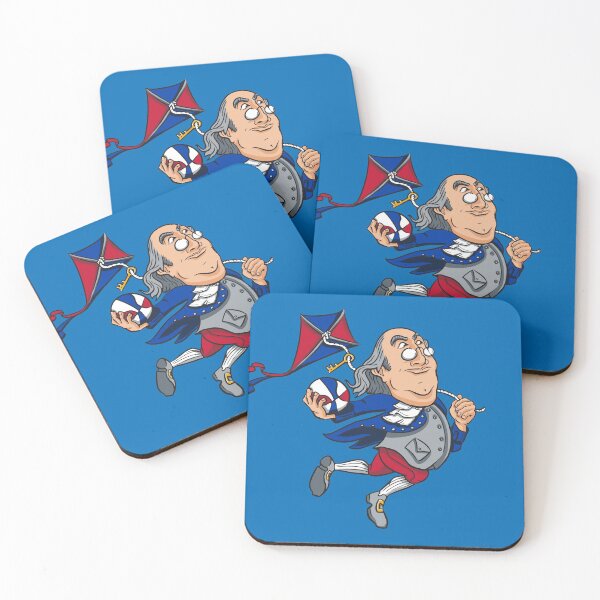 Item preview, Ben Franklin Philadelphia 76ers Drunking T-Shirt designed and sold by Stayfrostybro.