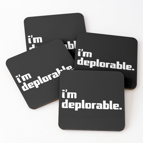 Item preview, i'm deplorable designed and sold by Andy Mako.
