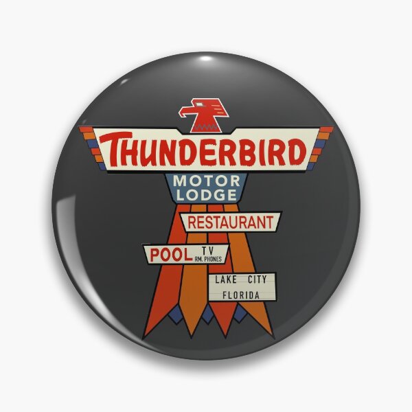 Item preview, The Vintage Thunderbird Motel Sign designed and sold by rogue-design.