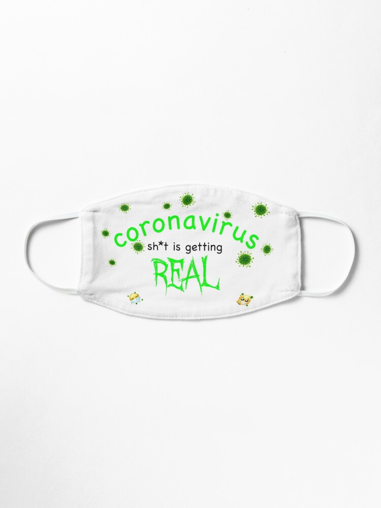 Coronavirus Cardi B Quote Mask By Ilovebroadway4 Redbubble - roblox cardi b money bag