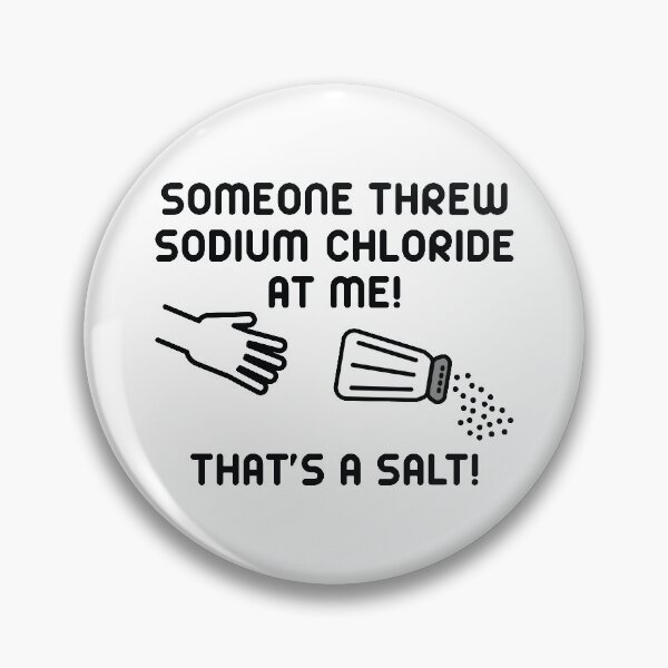 Item preview, Sodium Chloride designed and sold by LuckyFoxDesigns.