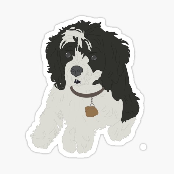 Item preview, Cavapoo Drawing designed and sold by madisonwatts.