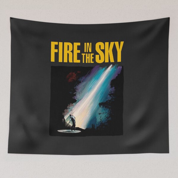 Item preview, Fire in the Sky Illustration designed and sold by burrotees.