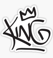 Graffiti Crown Stickers | Redbubble