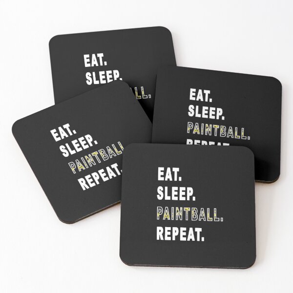 Item preview, Eat. Sleep. Paintball. Repeat.  designed and sold by iamhewho.