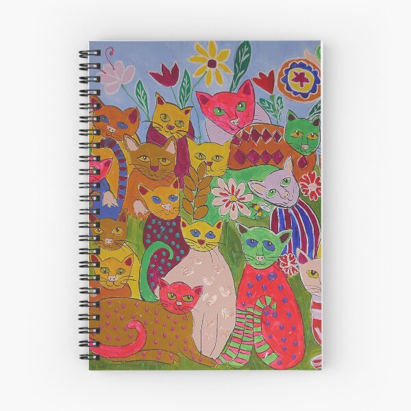Item preview, Colourful Cat Heaven designed and sold by Casimirasart.
