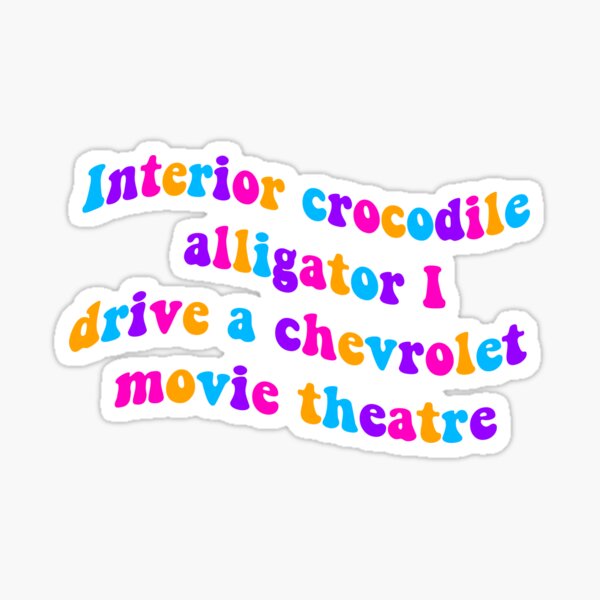 Interior Crocodile Alligator Gifts Merchandise Redbubble - interior crocodile alligator roblox id