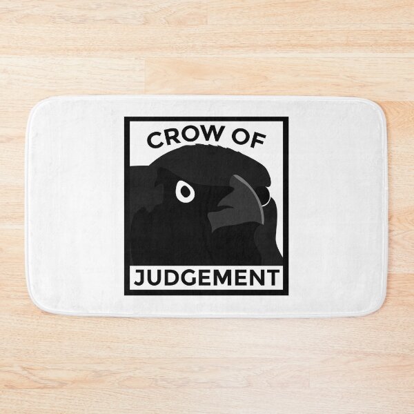 Item preview, Crow of Judgement Meme designed and sold by FinestMeme.