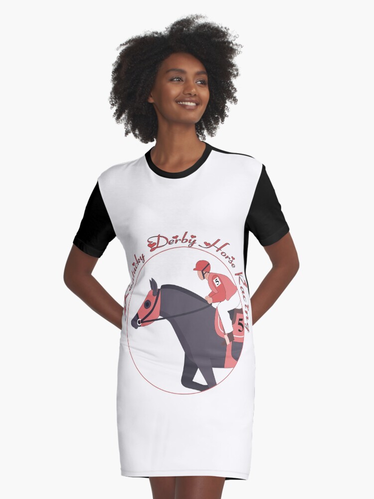 kentucky derby Graphic T Shirt Dress for Sale by Designer amjed Redbubble