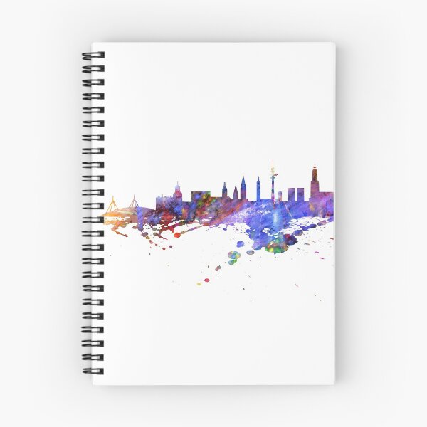Item preview, Hamburg Skyline designed and sold by DerNerd.