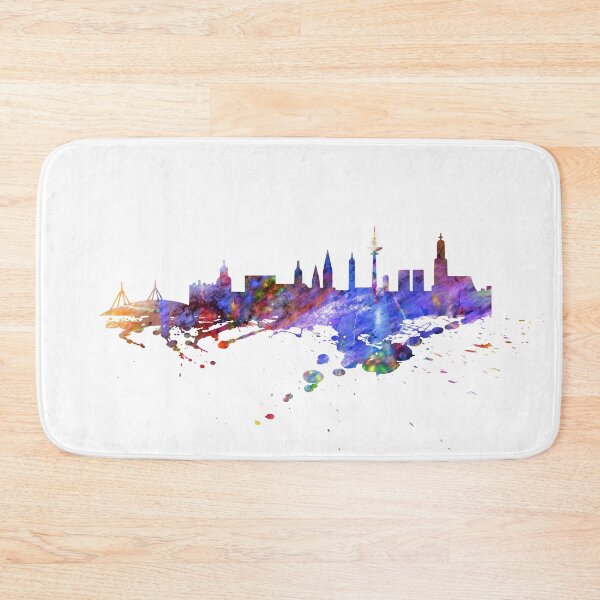 Item preview, Hamburg Skyline designed and sold by DerNerd.