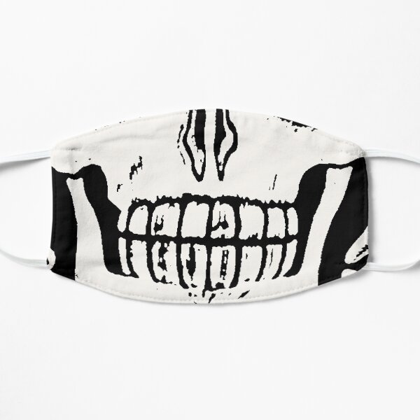 Hear No Evil Skull Flat Mask