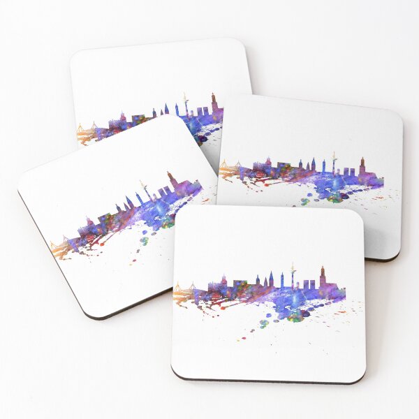 Item preview, Hamburg Skyline designed and sold by DerNerd.