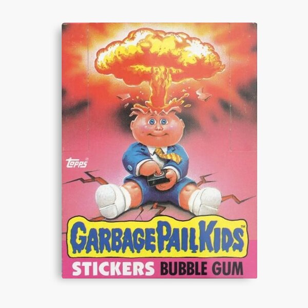 Garbage Pail Kid Metal Print