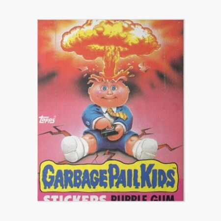 Garbage Pail Kid Art Board Print