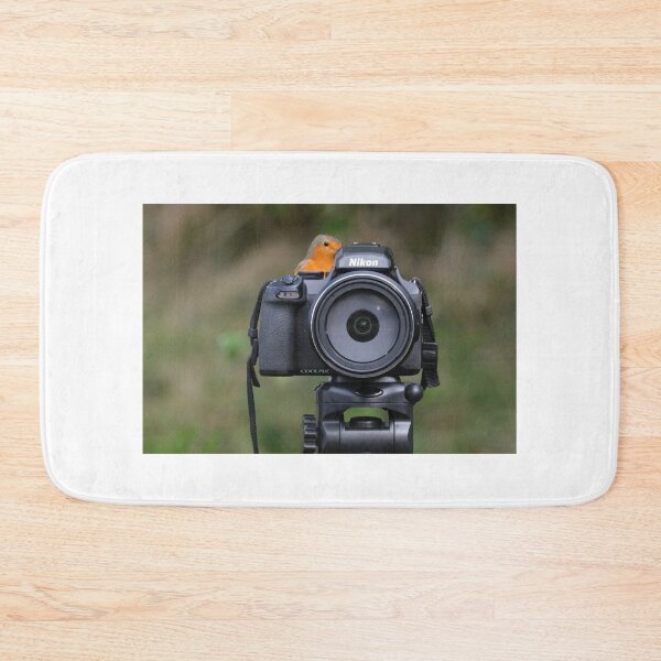Item preview, Robin taking photo designed and sold by Gez Robinson.