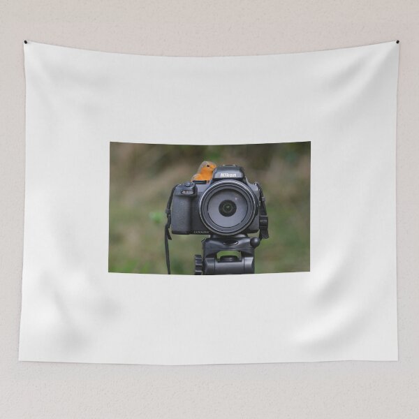 Item preview, Robin taking photo designed and sold by Gez Robinson.