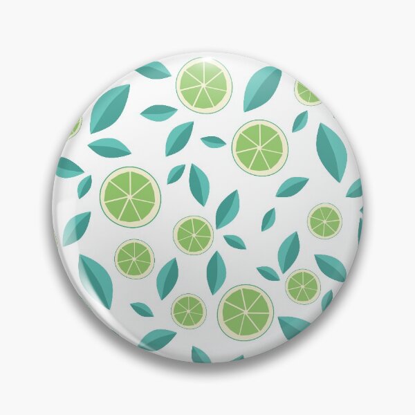 Item preview, Limes and Leaves Fruit Pattern Transparent  designed and sold by crazyclementine.