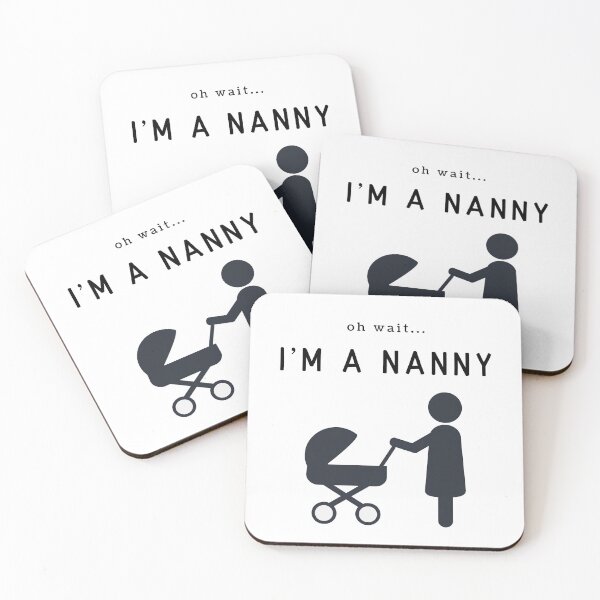 Item preview, Oh Wait, I'm a Nanny - Best Funny Nanny Gift | For BabySitter designed and sold by sviatos.