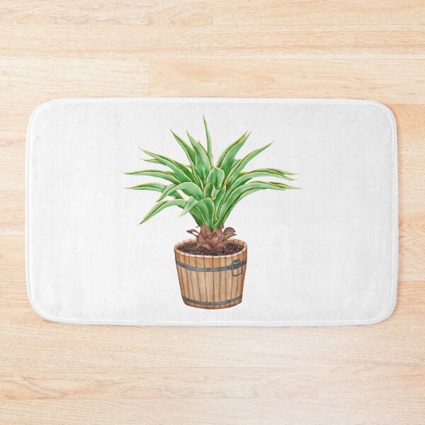 Item preview, Watercolor Illustration of a Agave designed and sold by iswenyi.