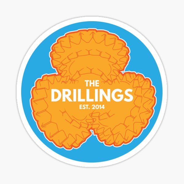 The Drillings Logo Sticker