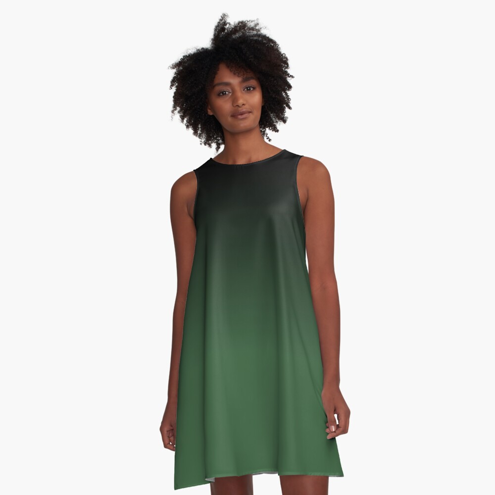 hunter green t shirt dress