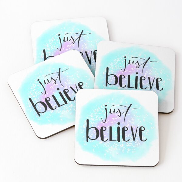 Item preview, Just Believe Watercolor designed and sold by maddie55meadows.