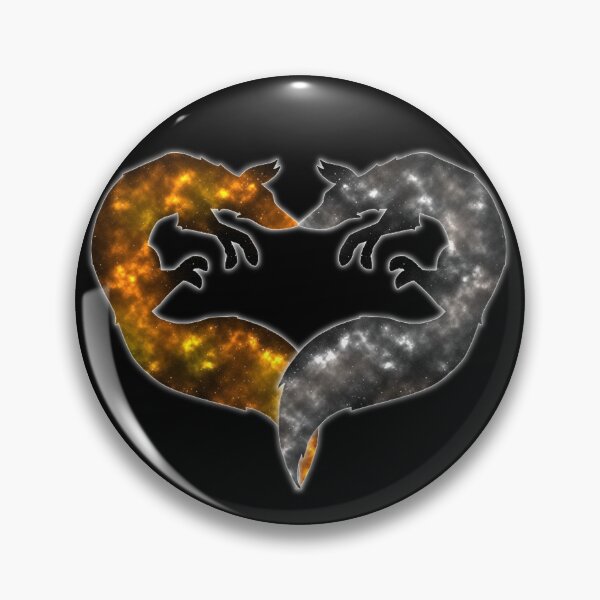 Item preview, Forever & Always Foxes - Galaxy - Orange & Gray designed and sold by Katrina Montgomery.