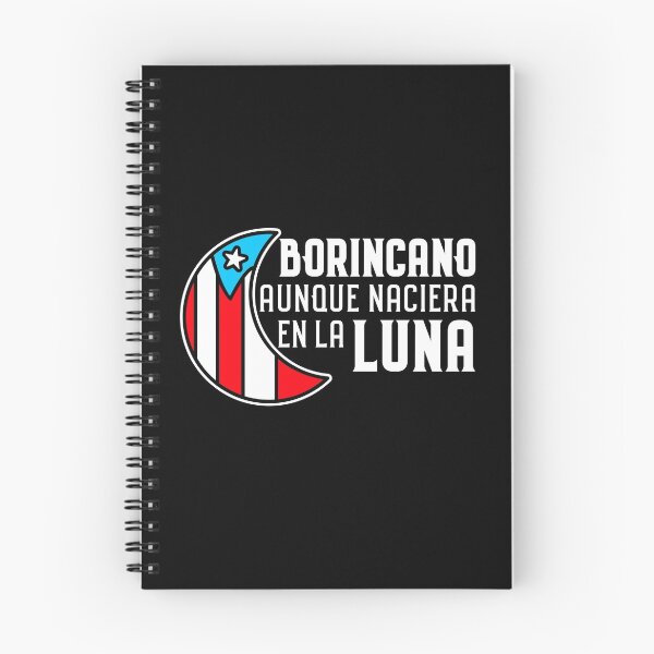 Item preview, Borincano Aunque Naciera en la Luna Puerto Rico Flag designed and sold by inkedtee.